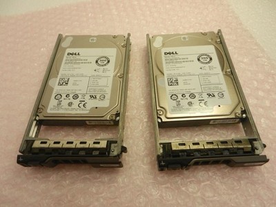 2X LOT - -   9WE066-150 Dell 300GB 10K SAS 6G SFF Hard Drive