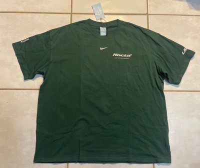 NWT NIKE x NOCTA Drake L'Art Burrow T-Shirt Pro Green FD2205-397