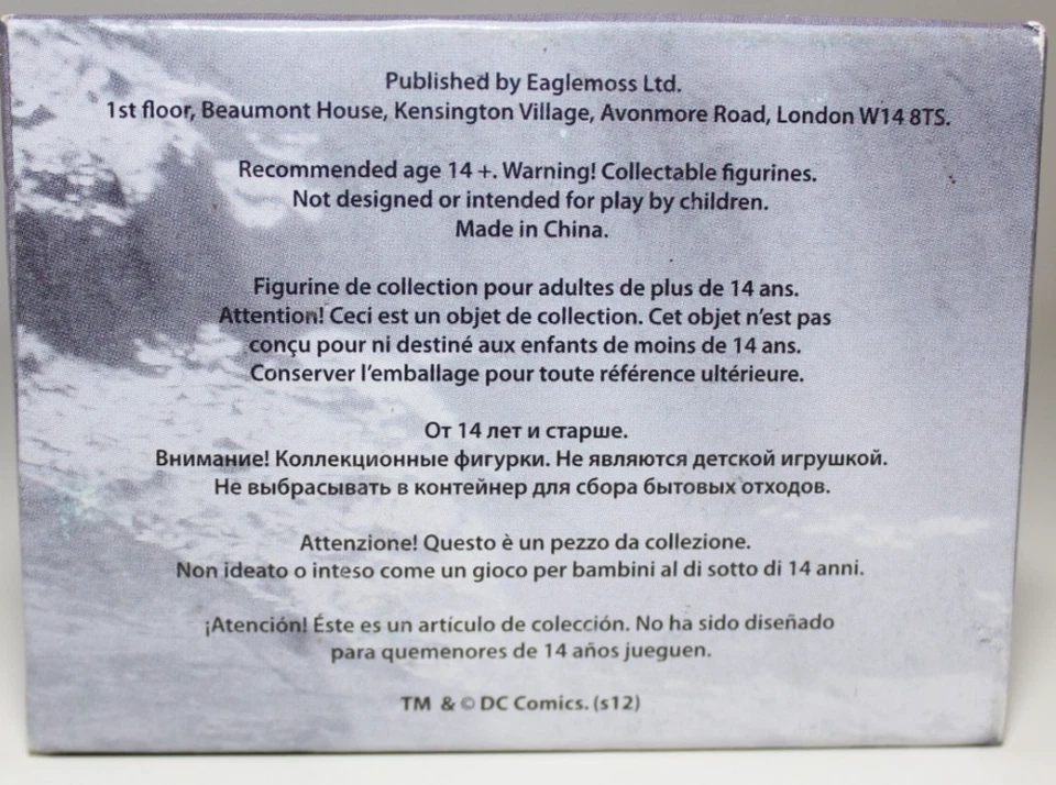 EAGLEMOSS DC COMICS COLECCIÓN AJEDREZ PIEZA FIGURA CANARIO NEGRO #16 EN CAJA SIN MAG Foto 4 de 4