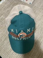 Men’s Miami Dolphins ’47 Aqua/Cream Legacy Highpoint Trucker Snapback Hat