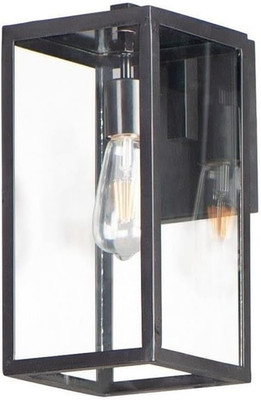 Catalina 1-Light Outdoor Wall Light - Dark Bronze, Dimmable, Industrial Style