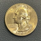 1954 S Washington Quarter - CHOICE UNC LUSTER - 90% Silver Quarter - Blast White