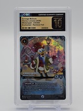 SCROOGE MCDUCK 2026 LORCANA WINTERSPELL ENCHANTED RAINBOW CGC 10 Q7285