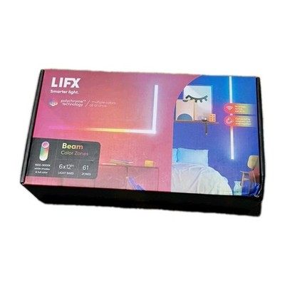 LIFX Beam Smart LED Light Bars Kit 6x12'' Color Zones Wi-Fi RGBW NEW