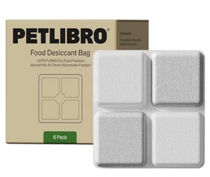 Qty 6 Petlibro Pet Food Desiccant Bag PLFD001 for Petlibro Automatic Pet Feeder