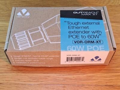 Veracity OutReach Max XT VOR-ORM-XT 60W PoE Ethernet Extender