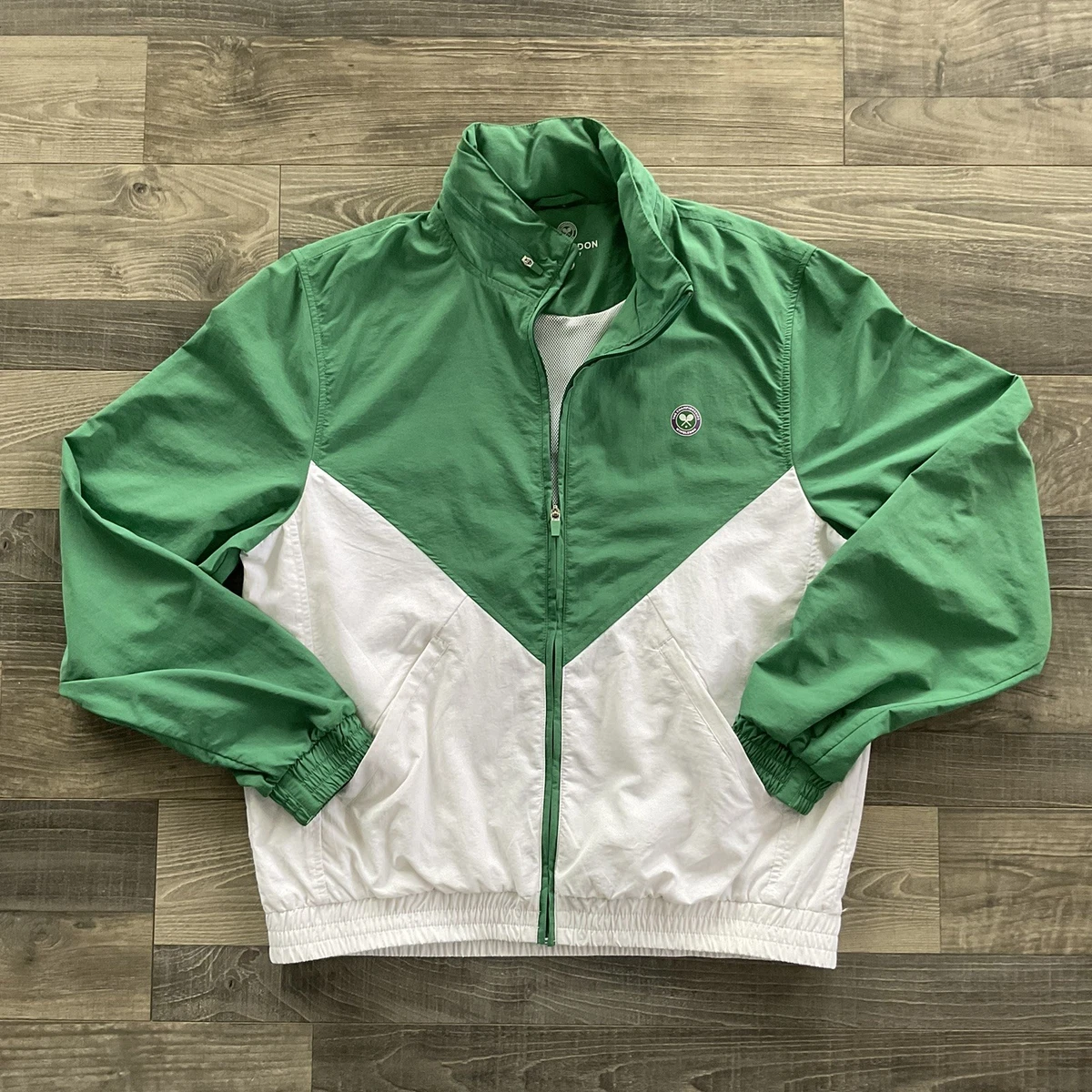 Veste Wimbledon Homme Medium - Coupe-vent Verte Tennis All England Club