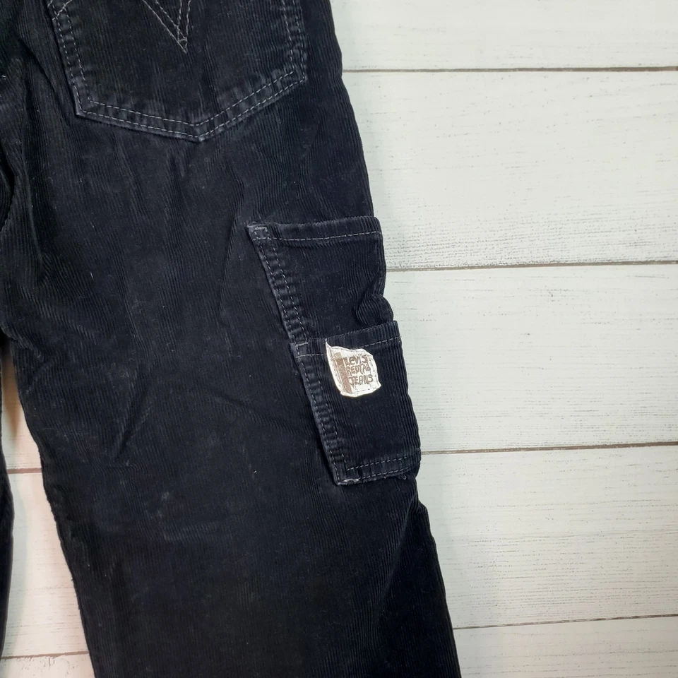 Vintage Levi's Strauss Boys Workwear Carpenter Red Tag Jeans Size 8 Regular Y2K - Image 4 of 4