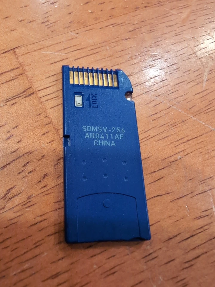 Sandisk Memory Stick Pro 256MB MagicGate Genuine Camera Memory Card - Image 2 of 2