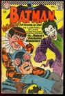 Batman #186 Silver Age Joker Cover Superhero Vintage DC Comic 1966 GD-VG