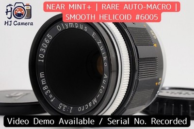 [NEAR MINT+] Olympus Pen F E.Zuiko Auto-Macro 38mm f/3.5 MF Objektiv Japan
