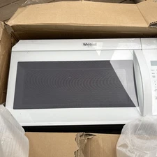 Whirlpool 1.7 cu. ft. 1000 W Updraft Over-the-Range Microwave in White