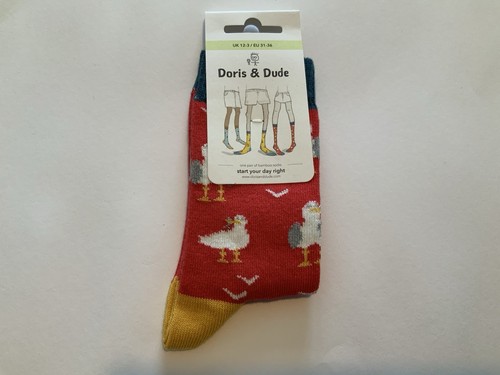 SALE! 5 Pairs Kids Fun Socks £10. Organic Cotton/Bamboo Size 12-3 Doris And Dude - Picture 6 of 11