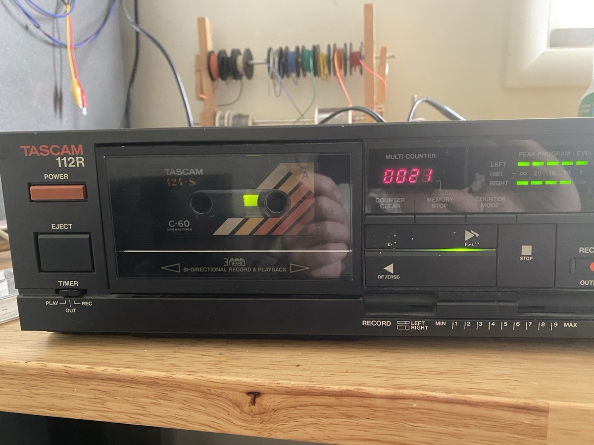 Tascam 112R Professional Studio Cassette Deck Repair/Parts | eBay