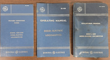 Lot Of 3 -ge Diesel Engine Mechanical Service Manuals Diesel-electric Locomotive Lot Of 3 -ge Diesel Engine Mechanical Service Manuals Diesel-electric Locomotive