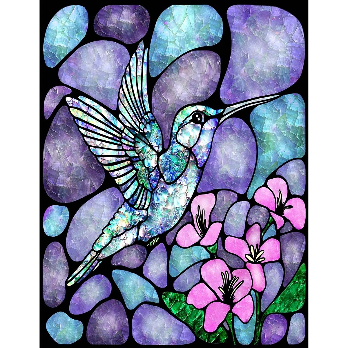 Kit Diamond Painting 5D Completo 30x30 Cm - Coppia Di Gatti, Mosaico Fai Da Te Con Strass Rotondi