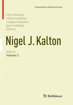 Nigel J. Kalton Selecta - 9783319792590
