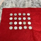 Lot of 20 ($2 FV) Roosevelt And Mercury Silver Dimes 90% Silver