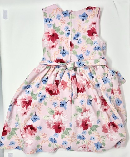 Wonder Nation Pink Floral Dress Girls Special Occasion Size 6 - Picture 2 of 5