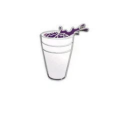 DOUBLE CUP HARD ENAMEL CHROME PLATED PIN YESTERDAYS CO 2025 WONDERCON