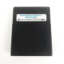 International Soccer - Commodore 64 C64 Game Cartridge -Tested Works FREE POST