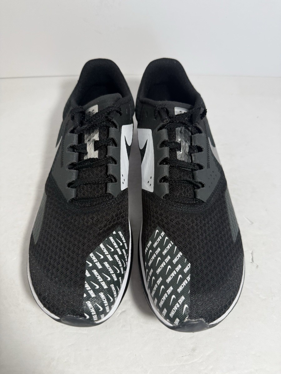 Nike Zoom Rival Waffle Men's Size 4 Road Racing Shoes Black Track
