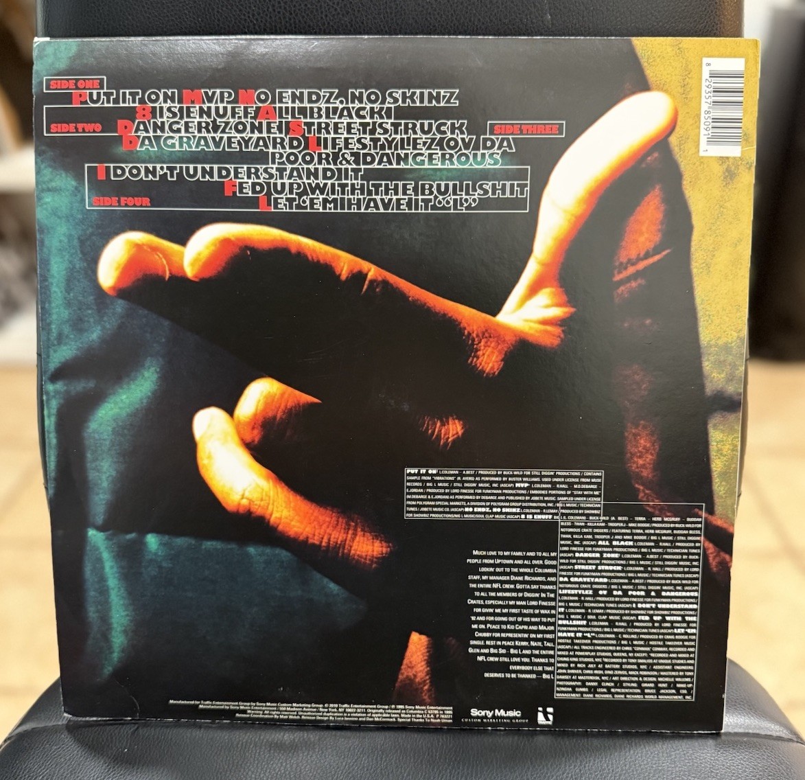Big L Lifestylez OV Da Poor and Dangerous Vinyl 2xLP Record (2010