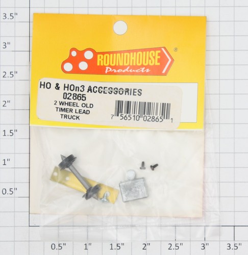Conjunto de camión piloto/plomo pradera de 2 ruedas Roundhouse 02865 HO | Zustand: Used