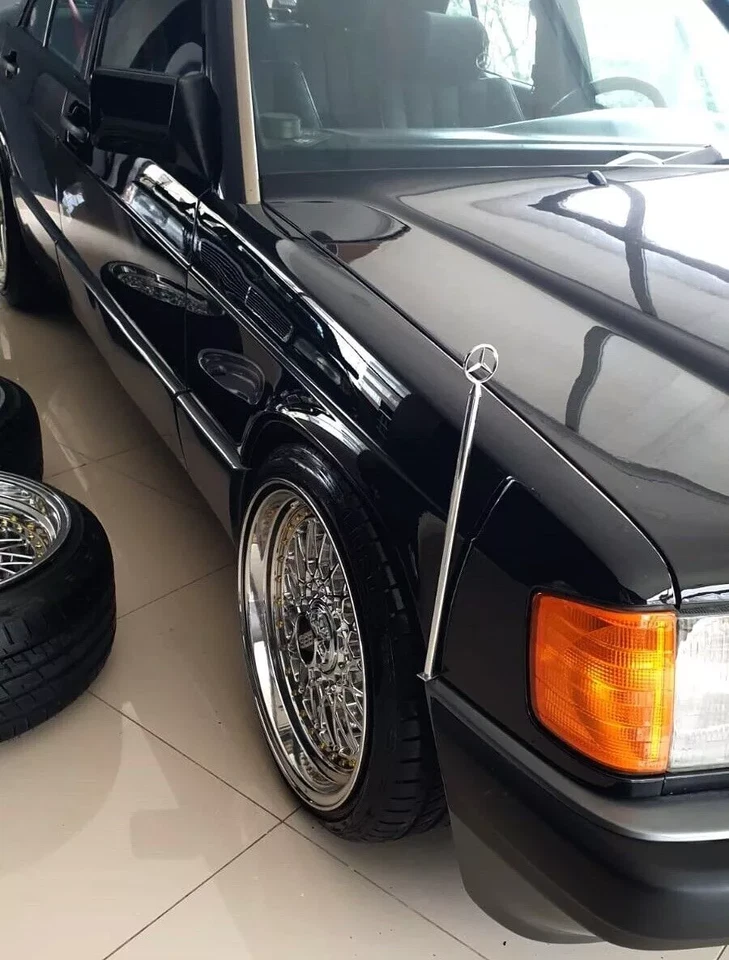 For Mercedes W140 W126 W124 W210 W211 Flag Holder Pole Flag Holder - Image 3 of 4