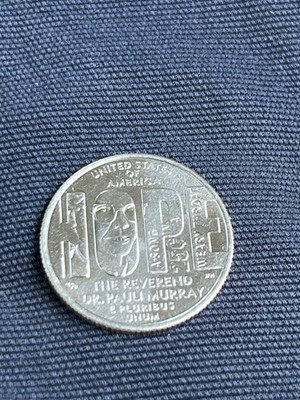 2024 D Hope Quarter in Cod We Trust Reverend Dr. Pauli Murray