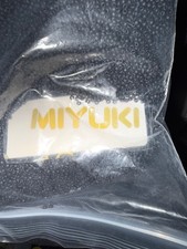 MIYUKI DELICA JET MATTE CHARCOAL BLACK 11/0 beads 49 grams