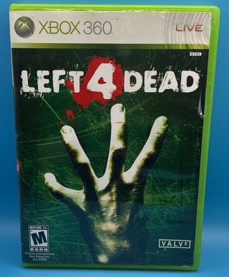 Left 4 Dead (Microsoft Xbox 360 2008) COMPLETE CIB TESTED