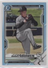 2021 Bowman Draft Chrome Sky Blue Refractor Brooks Gosswein #BDC-21 0t6n