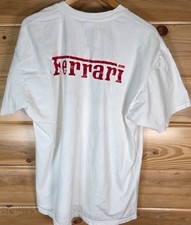 Vintage Y2K Ferrari Double Sided T-Shirt Men XL Stain