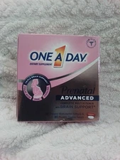 One A Day Prenatal Advanced Multivitamin Softgels 60 Ct + Choline Tablets 60 Ct