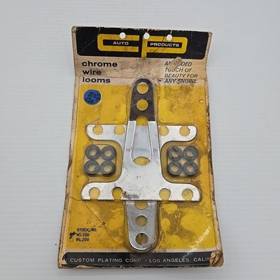 Vintage CP Auto Products  Chrome Custom Wire Loom # WL-100