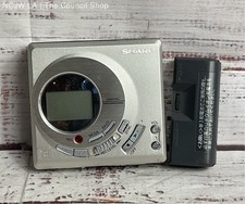 Sharp 24Bit ATRAC MD Portable Recorder Model MD-MT821-S Silver
