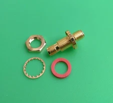 (2 SETS) SMA Female to SMA Female Bulkhead Connector - USA Seller