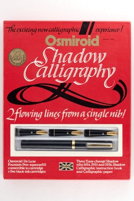Osmiroid Easy Change FRÜHER Typ Shadow Scroll Kalligrafie Stift Set: SH4 SH5 SH6
