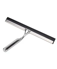 Aliglow All Purpose Stainless Steel Squeegee for Glass Shower Doors, Car Wind...
