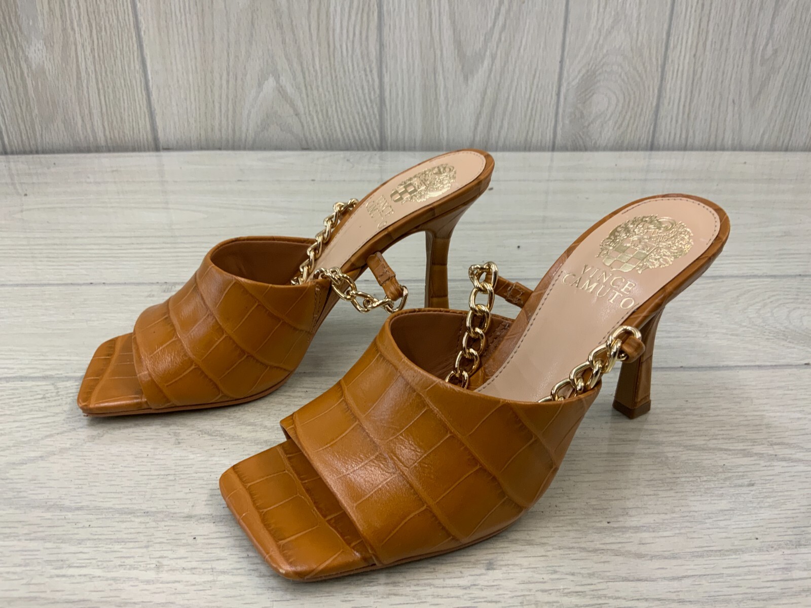 Vince Camuto Baminie Heels, Women's Size 5.5 M, Tawny Birch MSRP $110  194307982357 | eBay