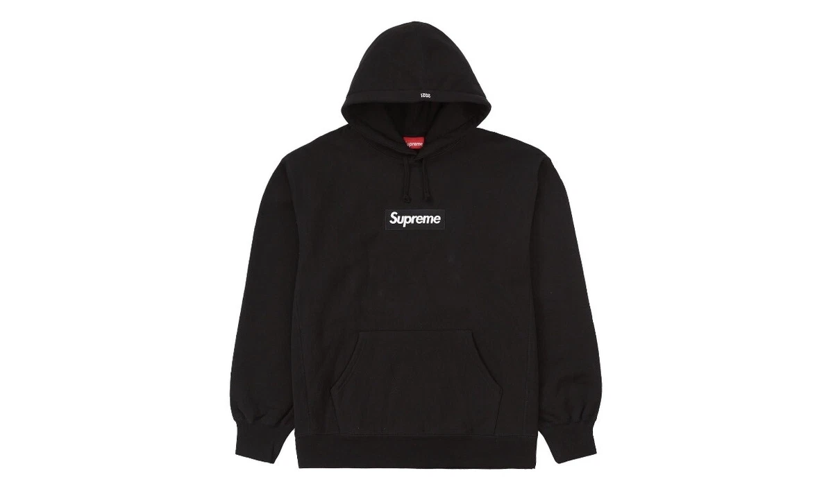 Supreme Box Logo Hooded Sweatshirt black