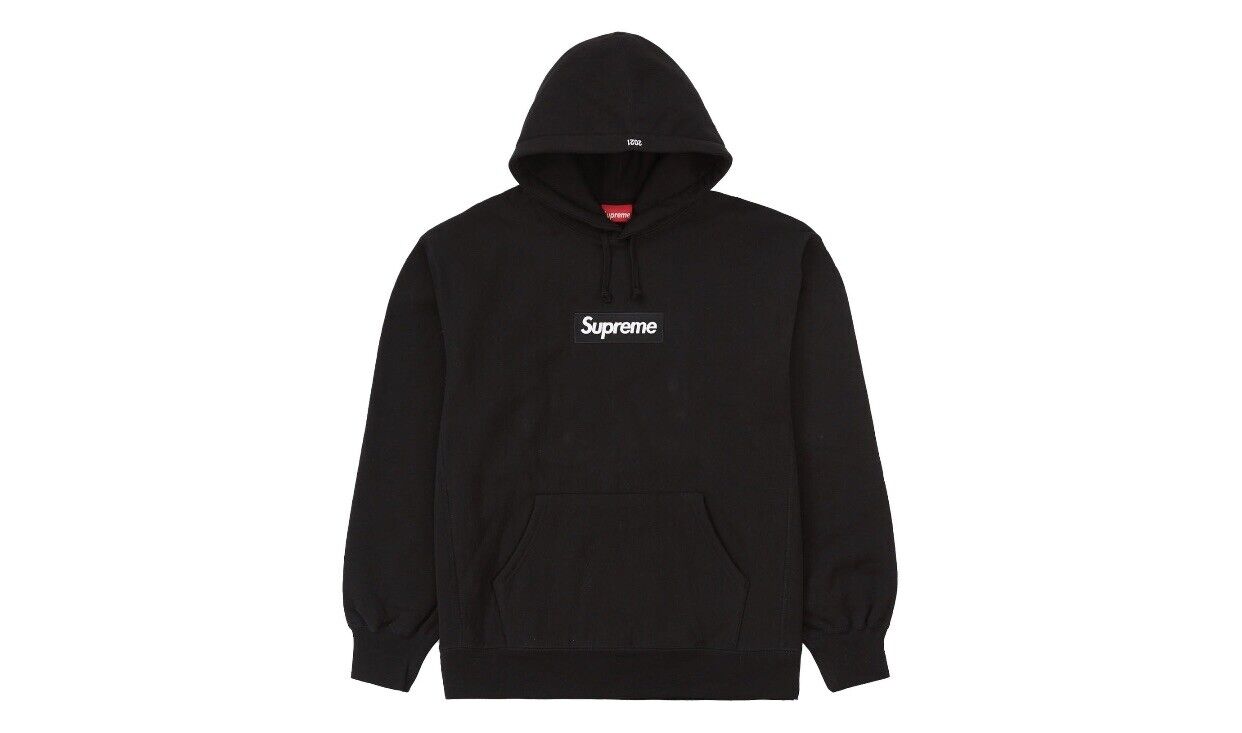 LV supreme hoodie - Black