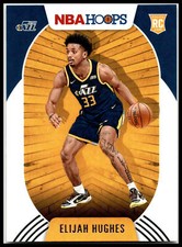 Elijah Hughes #224 2020-21 NBA Hoops Rookie Jazz B0162A