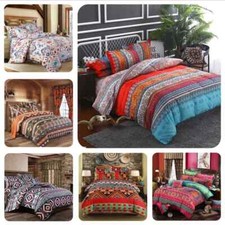 Bohemian Bedding Set Boho Duvet Cover Set Pillowcases 2/3pcs Bed Set