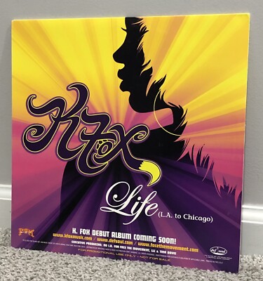 K. Fox Life (L.A. To Chicago) / Closer 12  Vinyl LP 2003 No I.D. Rare Promo OOP