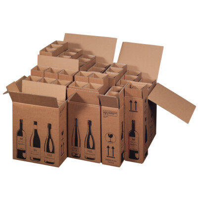  Flaschenversandkarton Weinversandkarton Flaschenkarton Weinkarton Faltkarton 