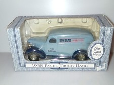 Chevy Panel Truck 1938 Bank with Logo 4th Ltd Edition Ertl 1/25 Diecast NIB  D