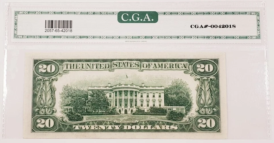 1934-C Federal Reserve Note in Gem Uncirculated Condition FR #2057-G - Image 2 of 2