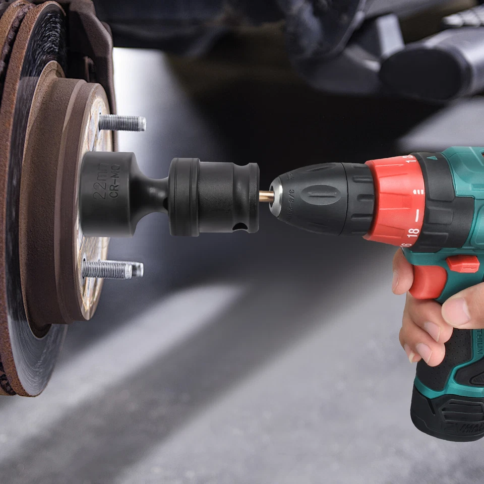 3/8" Drive Shallow Impact Universal Joint Socket Set, 15-Piece Swivel Socket Set - Image 2 of 4